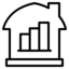graph home house real estate icon 149770.png